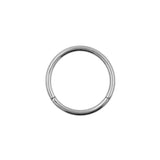 Titanium Click Ring Zilver