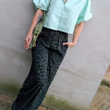 Lexie leopard pants