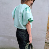 Lexie leopard pants