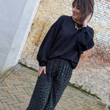 Lexie leopard pants