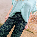 Lexie leopard pants